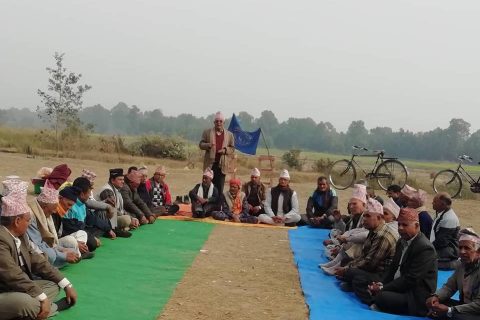 जेष्ठ नागरिक समाजले गर्‍यो जेष्ठ नागरिकहरुलाई सम्मान तथा बनभोज
