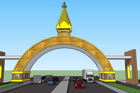 बेलहियामा निर्माण गर्न लागेको प्रवेशद्वारका विषयमा स्थानीयसँग छलफल