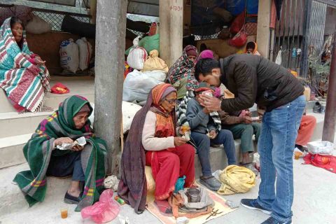 जन्मोत्सवमा खाद्यान्न सहयोग