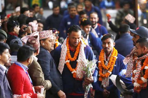 क्रिकेट खेलाडीलाई जनही पाँच लाख दिने मन्त्रिपरिषदको निर्णय