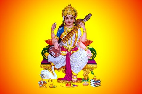 आज सरस्वती पूजा, बालबालिकाको अक्षरारम्भ आजै, यसरी गर्नुस् सरस्वती पूजा