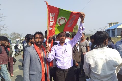 सिके राउतद्वारा ११ बुँदे सम्झौताको उल्लंघन, स्वतन्त्र मधेशको नारासहित जनकपुरमा स्वागत