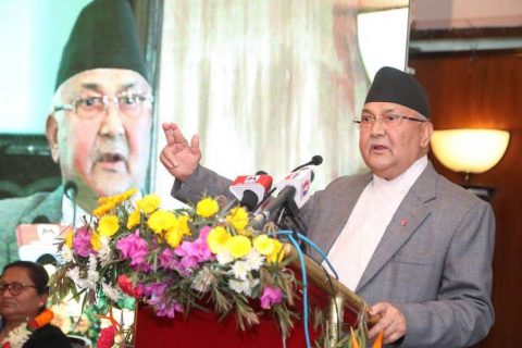 आफ्ना छोराछोरीलाई होइन, गरिबलाई अवसर दिनुस् : प्रधानमन्त्री ओली