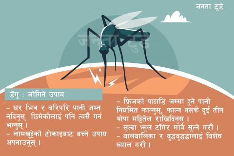 डेंगु रोगबारे नागरिकलाई सूचना प्रवाह गर्न सरकारलाई सूचना आयोगको आदेश