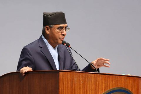 ओलीको राष्ट्रवाद कालापानीमा गएर लम्पसारवादमा परिणत  :काग्रेस सभापति देउवा