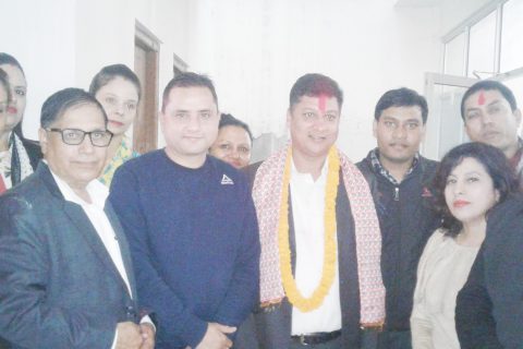 क्यानका अध्यक्ष कुँवरलाई बुटवलमा सम्मान