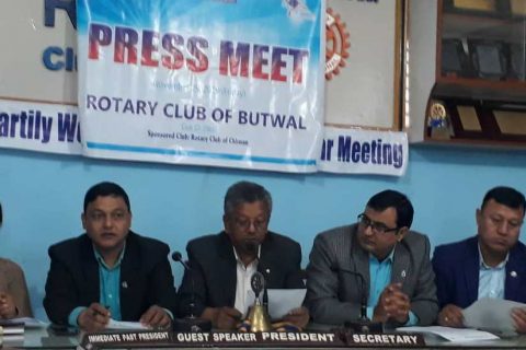 रोटरी पदक २०१९ बुटवलको साधना महिला बिद्यालयलाइ