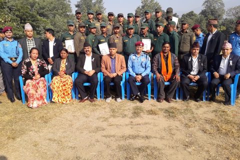कार्यसम्पादनलाई प्रभावकारी बनाउन तिलोत्तमा, सैनामैना र ओमसतियाका नगर प्रहरीलाई तालिम