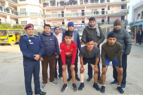 सुनगाभा पब्लिक माध्यमिक विद्यालयमा चोथौ दिन  क्रस कन्ट्रि रेस सम्पन्न