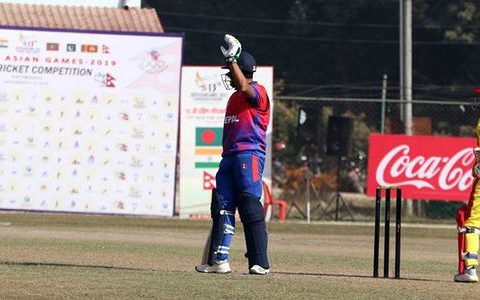 नेपालद्धारा  भुटानसामु  २ सय ३७ रनको लक्ष्य