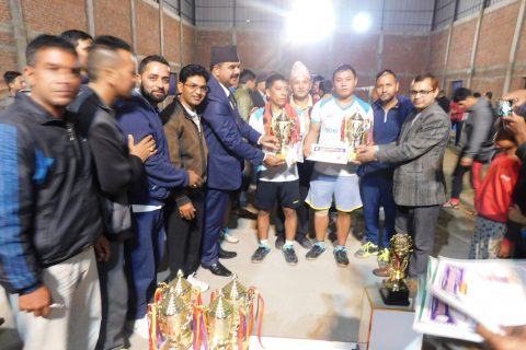 तिलोत्तमा मेयरकप ब्याडमिण्टनको उपाधि गुरुङ र थापालाई