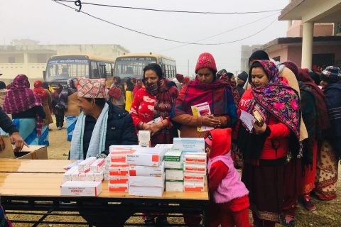 सैनामैनामा पाठेघर तथा स्तन क्यान्सर सम्बन्धि निःशुल्क शिविर सम्पन्न
