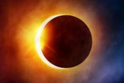 खण्डग्रास सूर्यग्रहण सुरु, साढे ११ बजेसम्म रहने