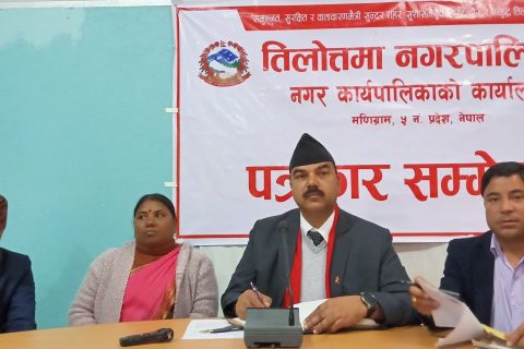 चुनावका बेला गरेको प्रतिवद्धताको ५० प्रतिशत पूरा भयो : मेयर बासुदेव घिमिरे