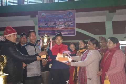 उप–मेयर कप भलिबल प्रतियोगिताको उपाधि कुँवरवर्तीलाई