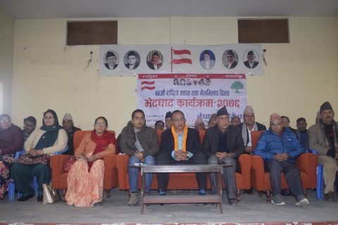 काँग्रेस रुपन्देहीले राष्ट्रिय एकता तथा मेलमिलाप दिवश मनायो