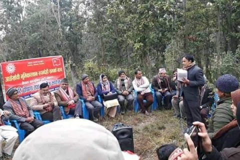 अर्घाखाँची भूमिकास्थान रुपन्देही सम्पर्क मञ्च गठन