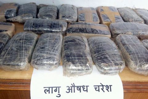 १५ किलो चरेश सहित तिलोत्तमामा दुइ जना पक्राउ
