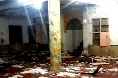 पाकिस्तानको मस्जिदमा विष्फोट : डीएसपीसहित १४ जनाको मृत्यु