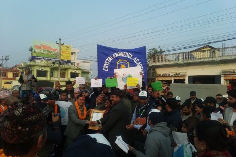 तिलोत्तमा–९ नगरमै पहिलो शुन्य पोलिथिन घोषणा