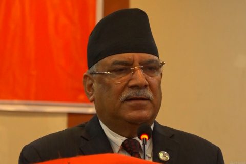 राजनीति   नेकपा अध्यक्ष दाहालद्वारा राजनीतिक प्रतिवेदन पेश