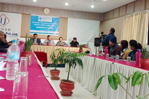 भ्रष्टाचारसम्बन्धि सूचकांकमा नेपाल गत वर्षभन्दा ११ स्थान माथि