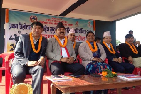 तिलोत्तमामा राष्ट्रपति रनिङशिल्ड प्रतियोगिता सुरु