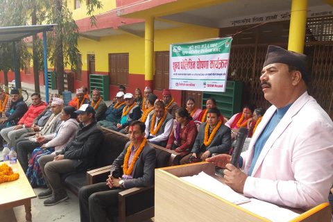 तिलोत्तमाका वडाहरु धमाधम शुन्य खुला पोलिथिन घोषणा
