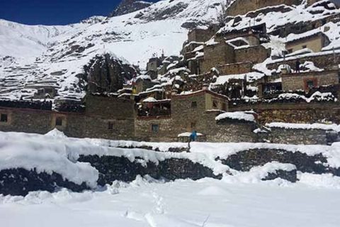हुम्ला र जुम्लासहित उच्च हिमाली भेगमा भारी हिमपात