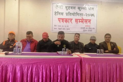 फागुनको पहिलो साता तेस्रो बुटवल खुल्ला लन टेनिस हुदै संचालन हुने