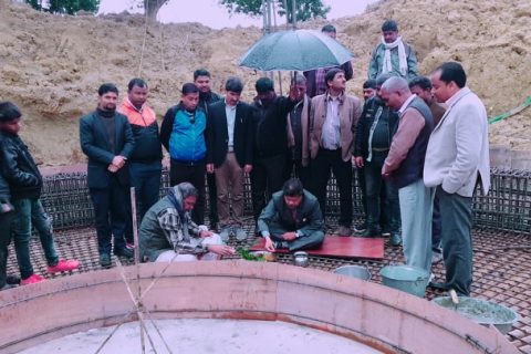 ३ मा १० करोड लागतमा बन्ने खानेपानी टन्क्कीको शाहद्वारा सिलान्यास