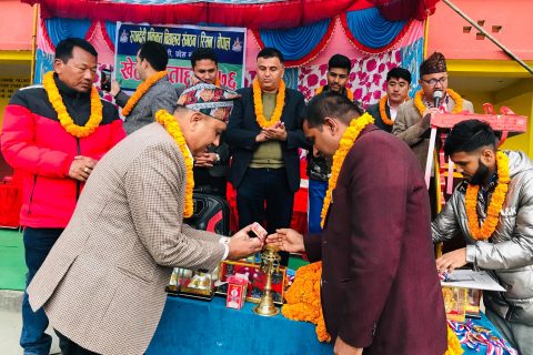 रिसन रूपन्देहीको खेल महोत्सव कुन्जलापुरमा शुरू