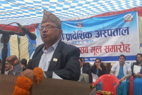 लुम्बिनी प्रादेशिक अस्पतालबाट सबैतहका सेवा दिनेब्यबस्था मिलाउछौ : मन्त्री गिरी