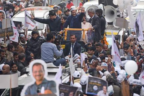 दिल्ली विधानसभाका लागि भएको मतदानको मतगणना सुरू