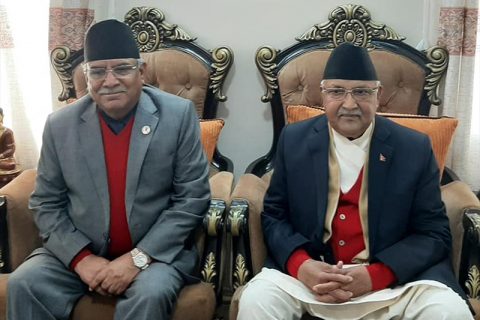 ओली-दाहाल भेटवार्ता : संविधान संशोधनदेखि एमसिसीसम्म छलफल