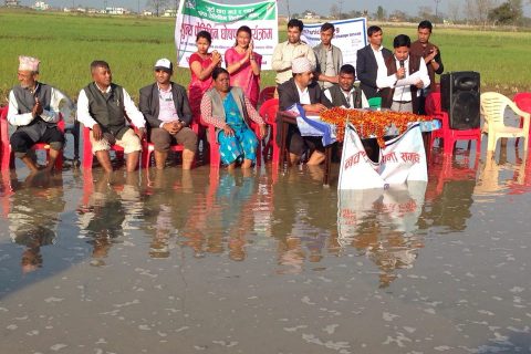 सिमसारबाट वडा नं. १७ लाई शुन्य पोलिथिन घोषणा