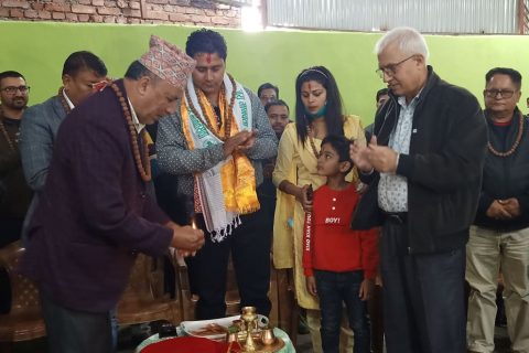 कांग्रेस नेता विष्णु पोखरेल द्धारा जन्मदीनमा सामाजीक कार्य