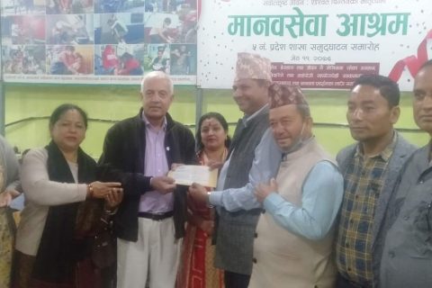 इन्द्रेणी बहुउधेस्यद्धारा स्थापना दिवसको अबसरमा सहयोग