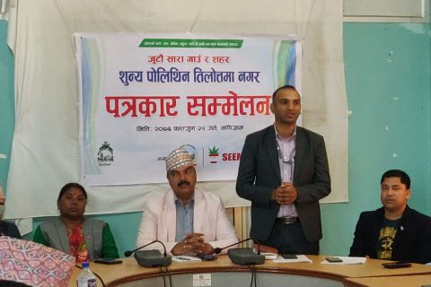 तिलोत्तमा नेपालमै पहिलो शुन्य प्लाष्टिकमुक्त नगरपालिका बन्दै