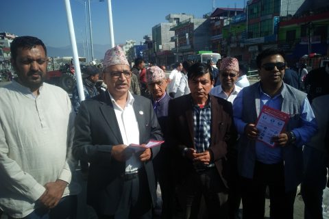 नेकपा तिलोत्तमाद्वारा कोरोनाविरुद्ध यात्रुलाई सचेतना