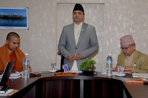 लुम्बिनीको वृहत्तर विकास गरिने : मन्त्री भट्टराई