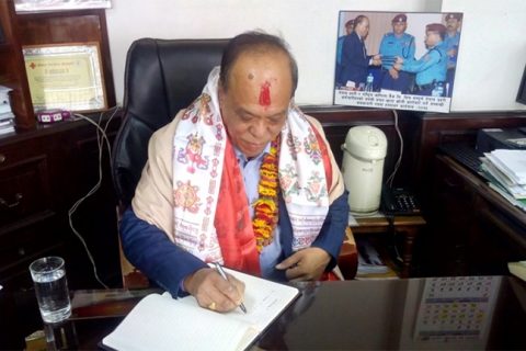 राष्ट्रिय वाणिज्य बैंकका नवनियुक्त सिइओ श्रेष्ठद्वारा पदबहाली