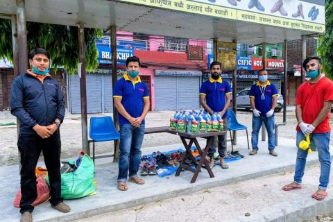 रोट्याकट बुटवल डाउनटाउनद्वारा खुट्टामा जुत्ता अभियान