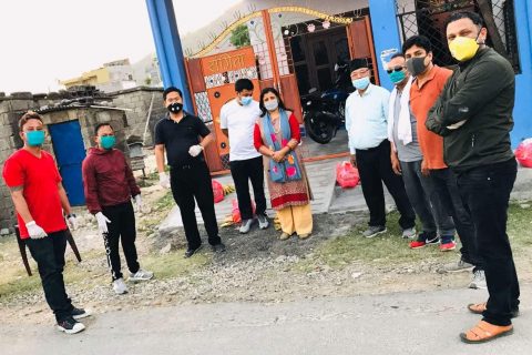 तरुण दल बुटवल उपमहानगर समितीद्वारा राहत बितरण