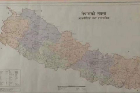 सरकारद्धारा लिम्पियाधुरासहितको नेपालको नक्सा सार्वजनिक