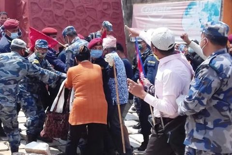 पाल्पामा राष्ट्रिय जनमोचाँका ८ नेता गिरफ्तार
