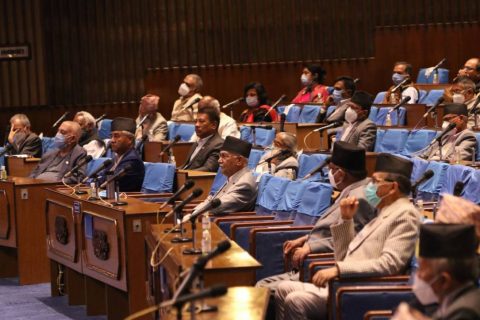 आजबाट सरकारको नीति तथा कार्यक्रममा छलफल हुँदै