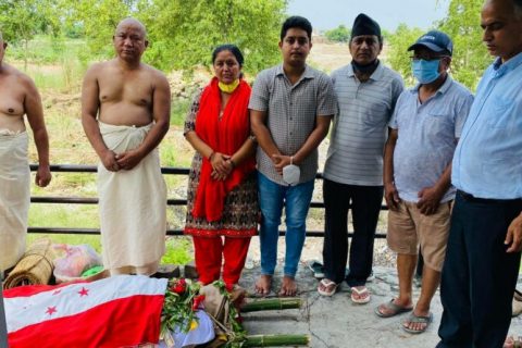 प्रजातान्त्रिक सेनानी घर्ती थापाको निधन