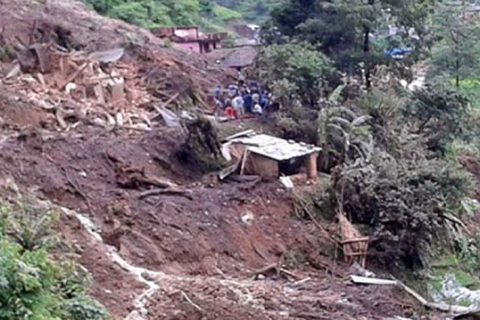 पोखरामा पहिरो जाँदा चारजनाको मृत्यु, नौजना घाइते