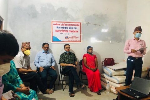 हातेपुस्तिका विकासको सन्दर्भमा मायादेवि गाउपालिकामा अन्तरक्रिया